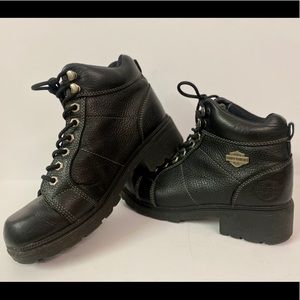 Harley Davidson Tyler Chukka Black Boots | Size 8.5